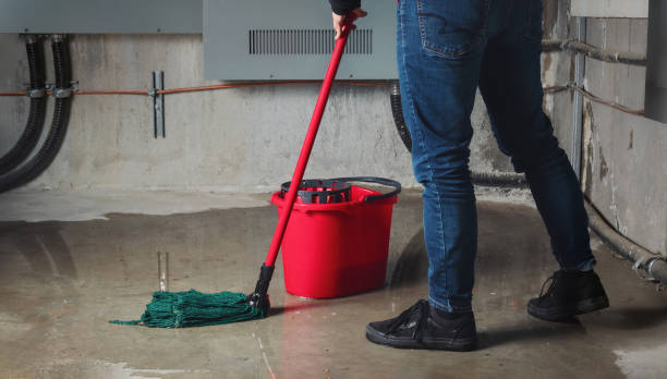 Water damage restoration process in OR